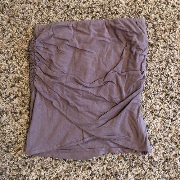 Gray Mini Skirt - Picture 2 of 2